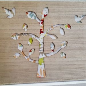 Decorative wooden wall art